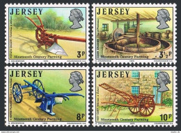 Jersey 120-123, MNH. Michel 114-117. 19th Century Farming Tools, 1975. - Jersey