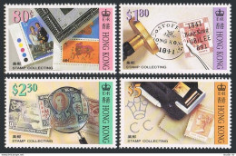 Hong Kong 652-655,MNH.Michel 670-673. Stamp Collecting,1992. - Unused Stamps