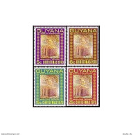 Guyana 118-121, MNH. Mi 380-383. Mother And Child. Philip Moore. Christmas 1970. - Guyana (1966-...)