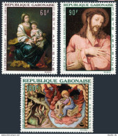 Gabon C64-C66, MNH. Mi 301-303. Paintings By Murillo, Luis De Morales, J.Mates. - Gabon