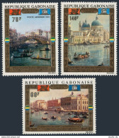 Gabon C123-125,MNH.Michel 456-458. UNESCO Campaign Save Venice,1972.Painting - Gabon (1960-...)