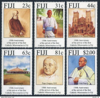 Fiji 713-718, MNH. Mi 716-721. First Catholic Missionaries In Fiji, 150, 1994. - Fidji (1970-...)