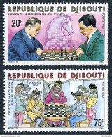 Djibouti 513-514, MNH. Michel 278-279. Chess Federation Creation, 1980. - Gibuti (1977-...)