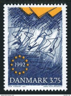 Denmark 967,MNH.Mi 1038. Single European Market,1992. - Nuovi