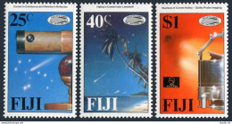 Fiji 551-553, MNH. Michel 545-547. Halley's Comet 1986. - Fidji (1970-...)