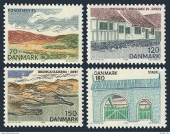 Denmark 616-619, MNH. Michel 664-667. Landscapes, Central Jutland, 1978. Church. - Unused Stamps