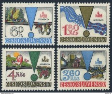 Czechoslovakia 2245-2248,MNH.Mi 2512-2515.Man & Biosphere Program Of UNESCO,1979 - Ongebruikt