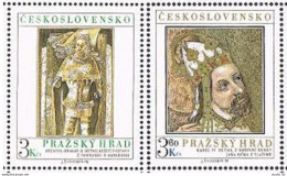 Czechoslovakia 2176-2177, MNH. Mi 2442-2443. Prague Castle Arts By Jan Ocka,1978 - Ongebruikt