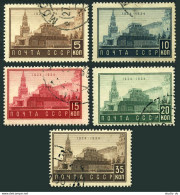 Russia 524-528, CTO. Michel 467-471. Lenin Death, 10th Ann. 1934. Mausoleum. - Usados