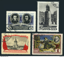 Russia 1749-1752, CTO. Mil 1752-1755. Polish-USSR Treaty-10. Poets, Copernicus, - Gebruikt