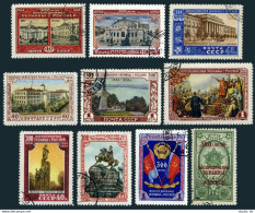 Russia 1700-1709,CTO. Mi 1702-1709, 1722-1723 Union Ukraine-Russia 300, 1954. - Used Stamps