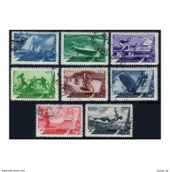 Russia 1376-1383,reprint 1955,CTO.Michel 1357-1364. Sport-1949.Regatta,Climbing, - Used Stamps