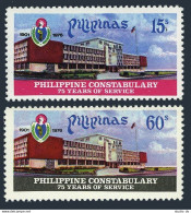 Philippines 1298-1299,MNH. Philippine Constabulary.Police College,1976. - Filipinas