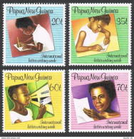 Papua New Guinea 707-710, MNH. Michel 588-591. Letter Writing Week, 1989. - Guinée (1958-...)