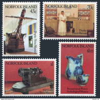 Norfolk 504-507, MNH. Michel 502-505. Museums 1991. Ship's Bow,House. Pottery. - Norfolk Island