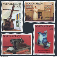 Norfolk 504-507, MNH. Michel 502-505. Museums 1991. Ship's Bow,House. Pottery. - Isla Norfolk