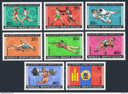 Mongolia C24-C31,C32, MNH. Mi 702-709,Bl.29. Olympics Munich-1972. Woman Archer, - Mongolei