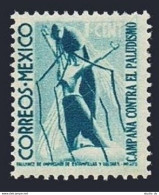 Mexico RA14, Hinged. Michel Zw15A. Drive Against Malaria. Postal Tax Stamp 1939. - Mexiko