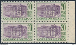 Mexico 829 Block/4, MNH. Michel 928. Communications Buildings, 1947. - México