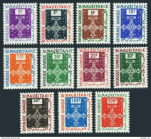 Mauritania O1-O11,MNH.Michel D1-D11. Official 1961.Cross Of Trarza. - Mauritania (1960-...)