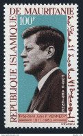 Mauritania C40, C40a Sheet, MNH. Mi 241, Bl.3. President John F. Kennedy. 1964. - Mauretanien (1960-...)