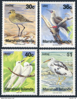 Marshall 357-359-360-365 Set #2,MNH.Michel 321-324. Birds Issued 10.11.1990. - Islas Marshall