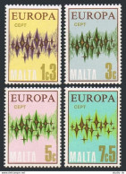 Malta 450-453, MNH. Michel 450-453. EUROPE CEPT-1972, Sparkles. - Malte