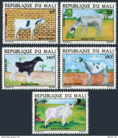 Mali 433-437, MNH. Michel 880-884. Cattle 1981, Goats. - Mali (1959-...)