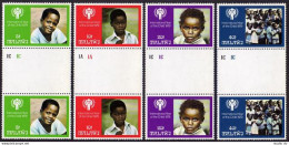 Malawi 350-353 Gutter, MNH. Michel 328-331. IYC-1979. Children. - Malawi (1964-...)