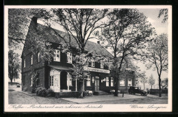 AK Werne-Langern, Café-Restaurant Zur Schönen Aussicht  - Werne