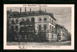 AK Mannheim, Evangelisches Diakonissenhaus, F 7, 26-29  - Mannheim