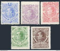 Colombia Bolivar 29-33,F5,mint No Gum/MNH. Bolivar,1882. - Kolumbien