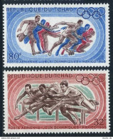 Chad C45-C46,MNH.Michel 211-212. Olympics Mexico-1968.Hurdlers. - Tchad (1960-...)