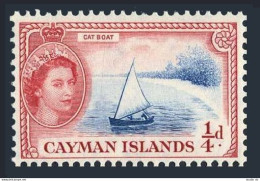 Cayman 135, MNH. Michel 136. QE II, 1953. Catboat. - Iles Caïmans