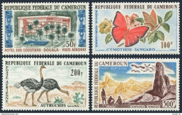 Cameroun C41-C44,MNH.Michel 370-373. 1962.Wasa Reserve.Hotel,Butterfly,Ostriches - Kameroen (1960-...)