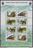 Viet Nam 2966-2969a Sheet, MNH. WWF 2000: Pseudoryx Nghetinhensis. - Viêt-Nam