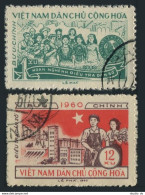 Viet Nam 116-117,CTO.Michel 120-121. Census 1960. - Vietnam