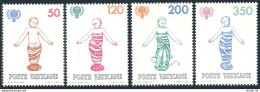 Vatican 664-667, MNH. Michel 755-758. IYC-1979. Della Robbia Bas Relief, Hospital. - Ongebruikt