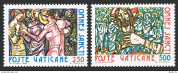 Vatican 679-680 Blocks/4, MNH. Michel 775-776. Feast Of The Saints,1980. Christ. - Neufs