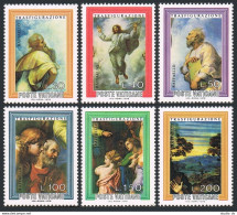 Vatican 595-600, MNH. Michel 683-688. Transfiguration By Raphael, 1976. - Nuovi