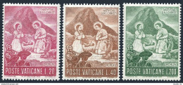 Vatican 420-422 Blocks/4,MNH.Michel 487-489. Christmas 1965.Peruvian Nativity. - Nuovi