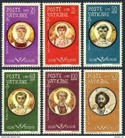 Vatican 256-261,MNH.Michel 307-312. Portraits Of Saints,1959.Pope Sixtus II, - Nuovi