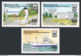 Tuvalu 555-557, MNH. Michel 570-575. UN Development Program, 40, 1990. Surveyor, - Tuvalu (fr. Elliceinseln)