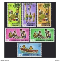 Togo 838-841,C198-C199,C199a,MNH. Scout World Conference,1973.Pitching,Campfire, - Togo (1960-...)