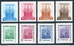 Thailand 373-380,MNH.Michel 385-392. WHO Drive To Eradicate Malaria,1962. - Tailandia