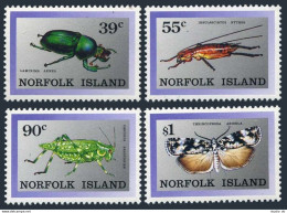 Norfolk 448-451, MNH. Michel 451-454. Indigenous Insects 1989. - Norfolk Island