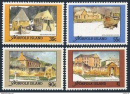 Norfolk 444-447, MNH. Michel 447-450. Convict Era Georgian Architecture, 1988. - Norfolk Eiland