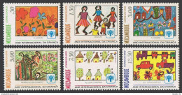 Mozambique 631-636,MNH.Michel 694-699. Year Of The Child IYC-1979.Child Drawings - Mosambik