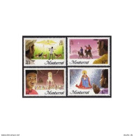 Montserrat 588-591, MNH. Michel 605-608. Christmas 1988. Domestic Animals. - Montserrat