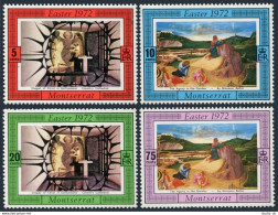 Montserrat 274-277, MNH. Michel 273-276. Easter 1972. Chapel, Giovanni Bellini. - Montserrat